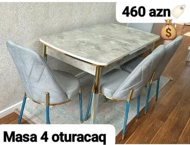 stol və stul: Yeni, 4 stul — 1