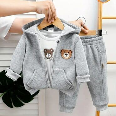 şortikli uşaq pijaması: Uşaq dəsti, Oğlan üçün, 3 - 6 ay — 1