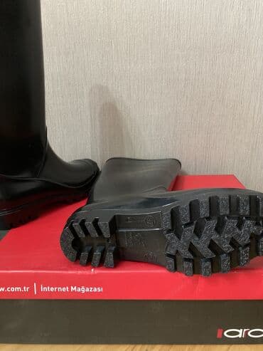 детские зимние резиновые сапоги: Размер: 37, цвет - Черный, Новый — 4