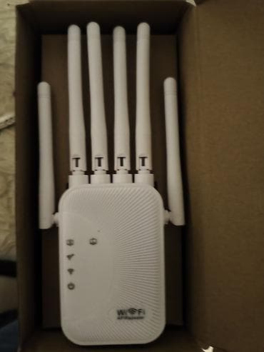 Wi‑Fi gücləndirici / AP Repeater - 6 ədəd yüksək qazanclı anten