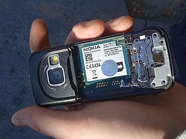 телефон fly ff247 black: Nokia N73, цвет - Черный, Кнопочный — 10