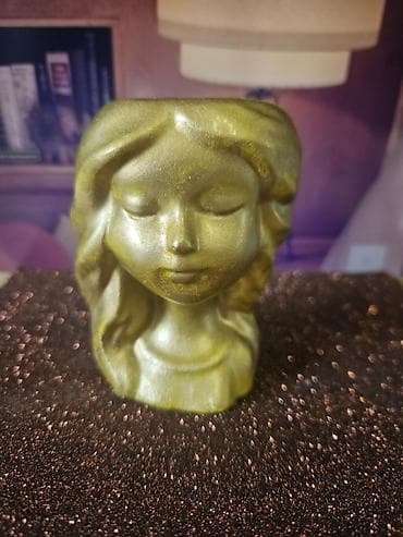 Fiqurlar: Fiqur, Gips, rəng - Qızılı — 4