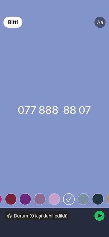 Xüsusi nömrə satışı: 077 888 88 07 - Operator: 077 prefiksi - Yadda