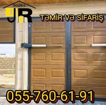 ремонт металлических дверей: 🚪✨ Avtomatik və Mexaniki Jalyüz Qapıların Sifarişi və Təmiri! ✨🚪 — 1