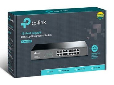 kompüterlər qiyməti: Məhsul haqqında məlumat Switch TP-Link TL-SG1016D Gigabit Switch — 4