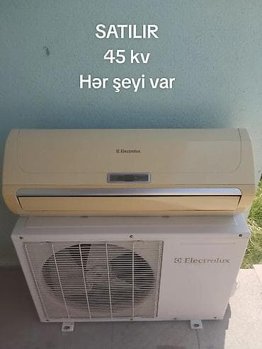 Electrolux split kondisioner 45 kv dir.her seyi var.turbasi ayaqligi