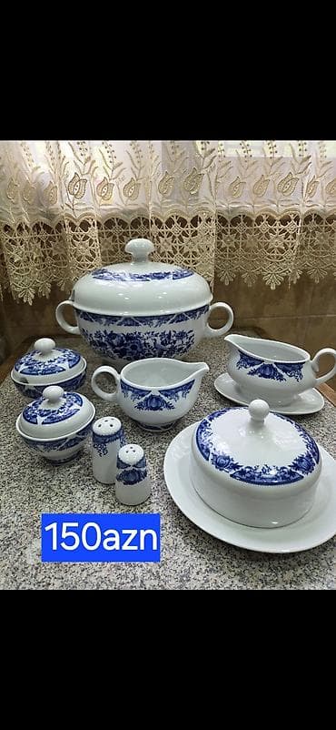 kendir: Mətbəx qab-qacaq dəsti - 6 ədəd şampan/kokteyl bokalı – şüşə, qızılı — 8