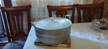 qab qacağ: Qazan, rəng - Boz, Alüminium, 5-dən çox l — 1