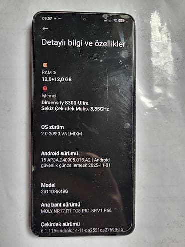 pocophone: Poco rəng - Qara, Sensor — 2