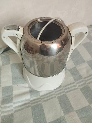 heyratı şamo: Elektrik samovar/çaydan (paylayıcı kranlı) - Paslanmayan polad gövdə — 3
