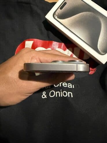 telefon alıram ucuz: IPhone 15 Pro, 256 GB, Gümüşü, Face ID — 4