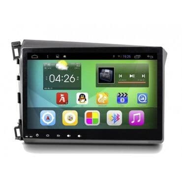avto manitor: Honda civic 2012-2014 android monitor 🚙🚒 ünvana və bölgələrə ödənişli — 1