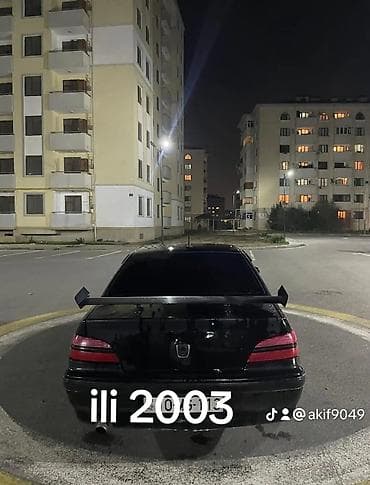 kon tekerleri: Peugeot 406: 2 l | 2003 il Sedan — 2