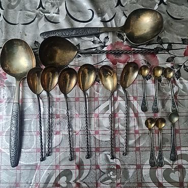 Qaşıqlar: Qədimi melxior dəsti — 1