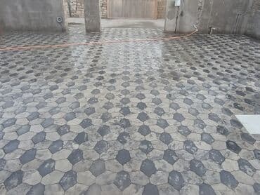 duz corek: Tamet döşəmə xidməti – dekorativ beton/daş təməli ilə həyət və giriş — 35