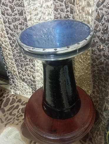 akustik gitara simi: Balaban/darbuka tipli zərb aləti - Korpus: qara rəngdə, huni formalı — 1