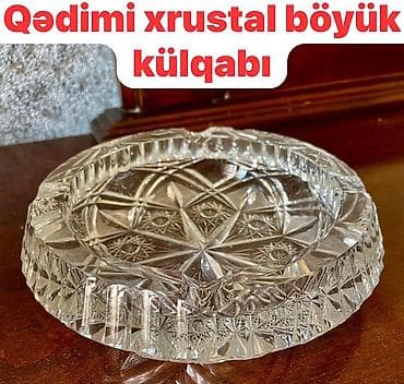 stranger things max: Qədimi xrustal böyük küllqabı - Material: yüksək keyfiyyətli xristal — 1