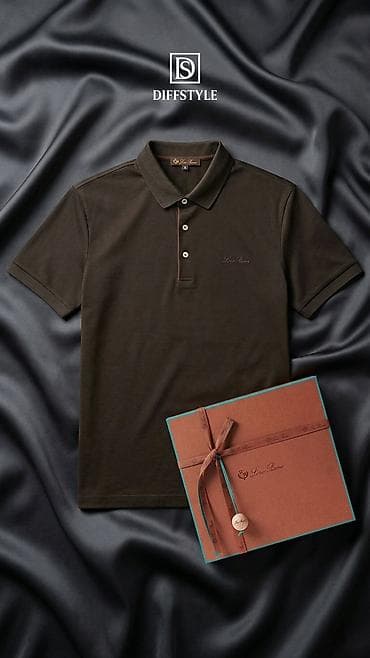 pol palto: Loro Piana kişi polo köynəyi – minimal dizayn, gündəlik və — 3