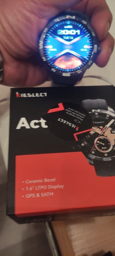 tv smart box: Smart saat, Suya davamlı, rəng - Qara — 2