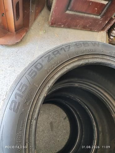 подержанные авто: Б/у Шина 215 / 50 / R 17 — 6