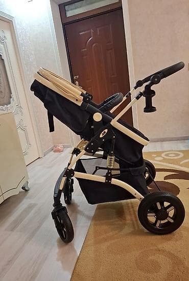 Коляски-колыбели: Коляска-люлька несъемная, Б/у, Платная доставка — 3