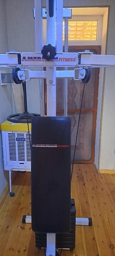 boks kask: American Fitness çoxfunksiyalı trenajor dəsti - Bir gövdədə tam bədən — 2