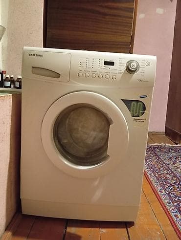 et masinlari: Paltaryuyan maşın Samsung, 5 kq, İşlənmiş, Avtomat, Qurutma var, Kredit yoxdur, Ünvandan götürmə — 1