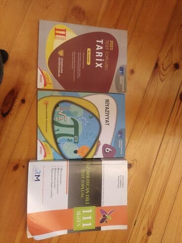 Riyaziyyat Testlər 6-cı sinif, 1-ci hissə, 2023 il