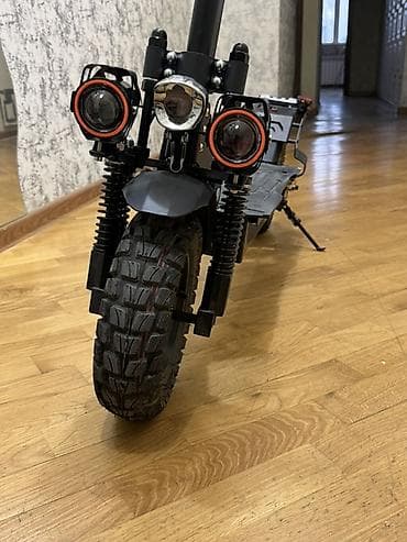elektron skiter: Elektrik skuter – off-road tipli, güclü və tam funksional model — 3