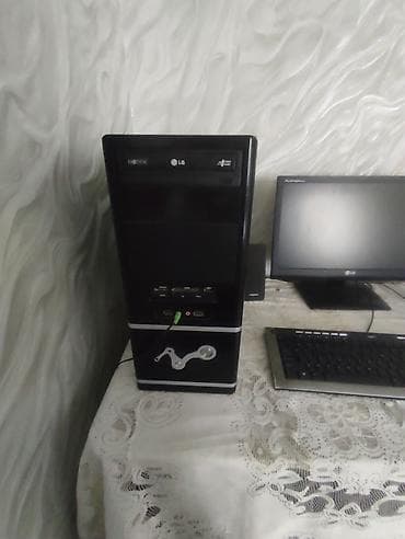 Masaüstü kompüter dəsti Tərkib: - System blok: ön paneldə USB