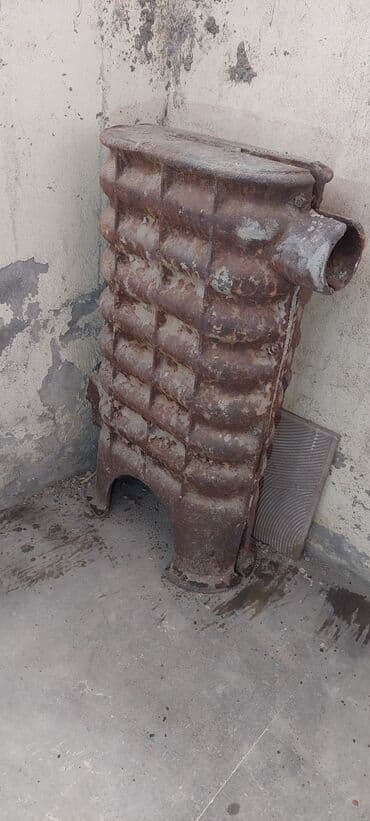 Samovarlar: CEYRAN PECI Döküm soba (odun/kömürlə işləyən) - Material: qalın — 4