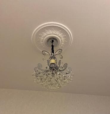 gozel menzere sekilleri cekmek: Çılçıraq, 6 lampa, Xrustal — 1