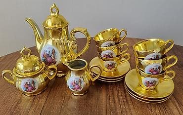 Çay dəsti, rəng - Qızılı, Keramika, 6 nəfərlik, Yaponiya lalafo.az -da Çay dəsti, rəng - Qızılı, Keramika, 6 nəfərlik, Yaponiya