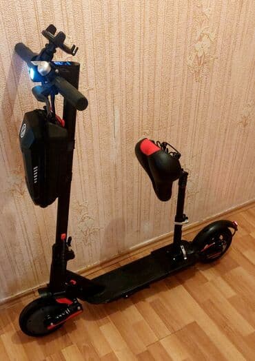 Velosiped ehtiyyat hissələri: Elektrikli skuter – oturacaqlı, asma amortizatorlu - Güclü ön — 9