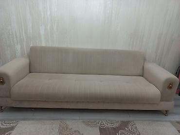 Диван, Б/у, Раскладной, С подъемным механизмом, Ткань, Нет доставки — 2