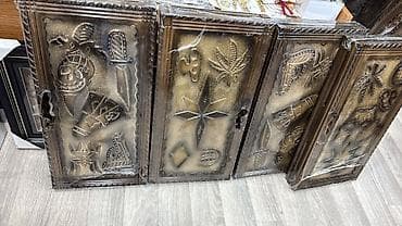 Taxta nərd dəstləri – əl işi olan qoz ağacından hazırlanmış diplomat