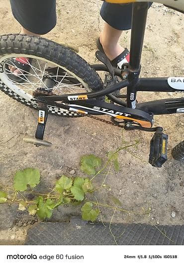 Uşaq velosipedi – START Kids Bike - Rəng: qara-narıncı aksentlər, ağ lalafo.az -da Uşaq velosipedi – START Kids Bike - Rəng: qara-narıncı aksentlər, ağ