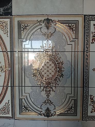 Dekorativ naxışlı keramik plitələr. Məhsul klassik və dəbdəbəli — 6