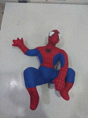 uşaq maqnitofonu: Spaydermen uşaq üçün yumuşaq oyuncaq satılır, təzədir. Hündürlüyü 35 — 7