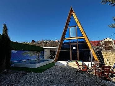 yeni yasamalda ev: 70 kv. m, 2 otaqlı, Hovuzlu, Kombi — 3