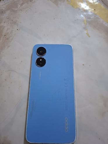 en ucuz telfon: Oppo A15, 64 GB, rəng - Mavi, Barmaq izi — 2