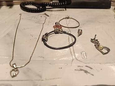 Bilərziklər: 45.35 qram 925 əyar sep,qolbaq və s — 2