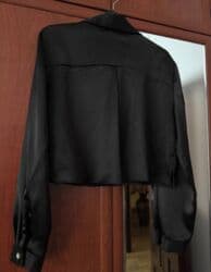 женские футболки и майки в полоску: Zara crop bluz S/M/L olcu — 3