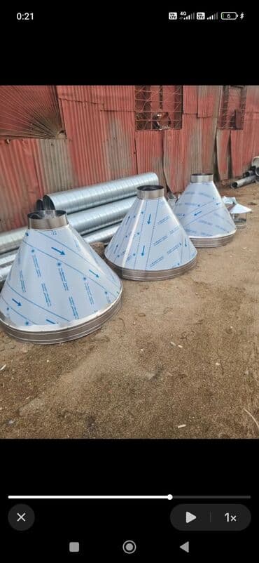 Металлоискатели: Havalandırma və aspirasiya sistemlərinin layihələndirilməsi, istehsalı — 8