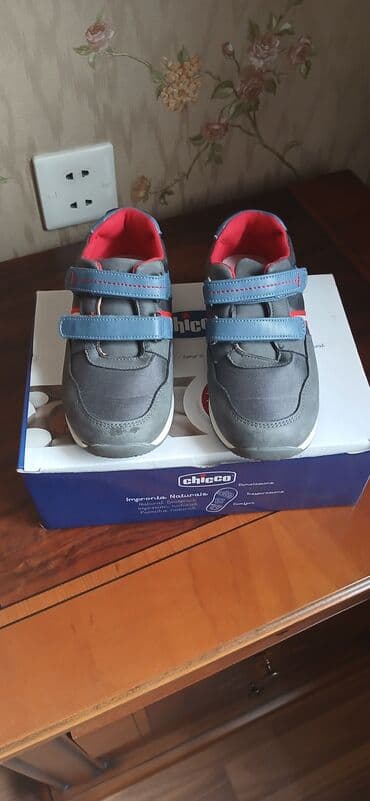 детские замшевые кеды: Кроссовки, Унисекс, 21, Chicco — 1