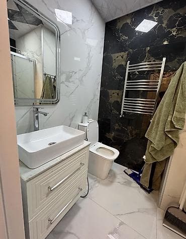 hövsan kira: Yeni təmirli studiya tipli mənzil – zövqlü interyer və tam — 9