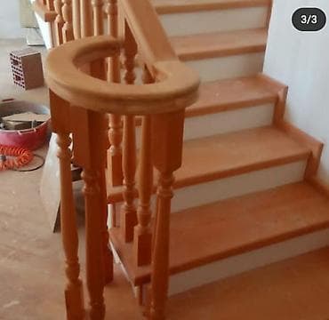 Təmir və tikinti: Taxta pilləkənlərin layihələndirilməsi və yığılması xidməti - Fərdi — 2