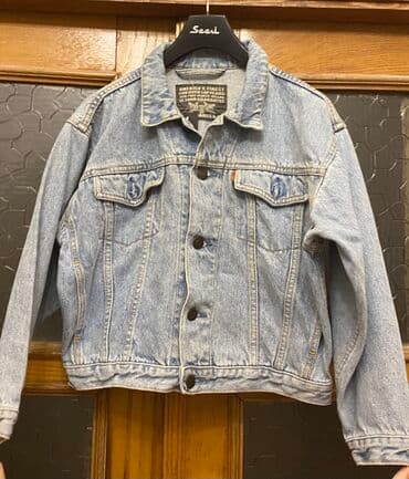 pencək türk dilində: Jins kurtka oglan uwagcun 20 m tezedi 8-9 yawa — 1