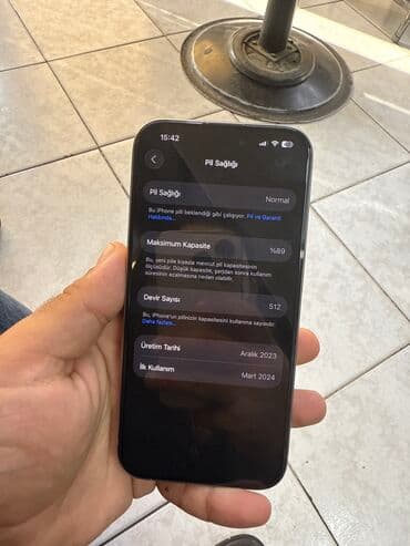 i̇şıqlandırma: IPhone 15 Pro, 128 GB, Natural Titanium, Face ID — 4