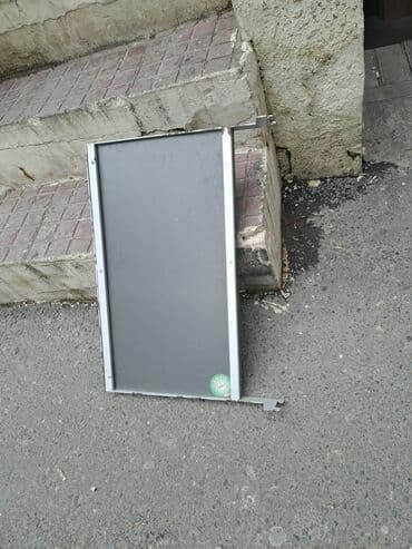 Metall panel/örtük lövhəsi - Material: metal (boz rəngli, hamar səth) — 2